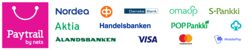 Pay via netbank or credit card.